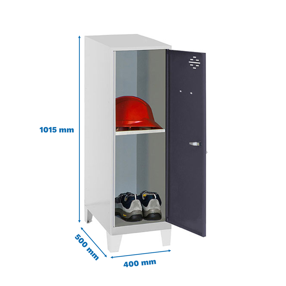 Vestiaire métallique 1015x400x500 - Anthracite - SIMON RACK - 8425437122002