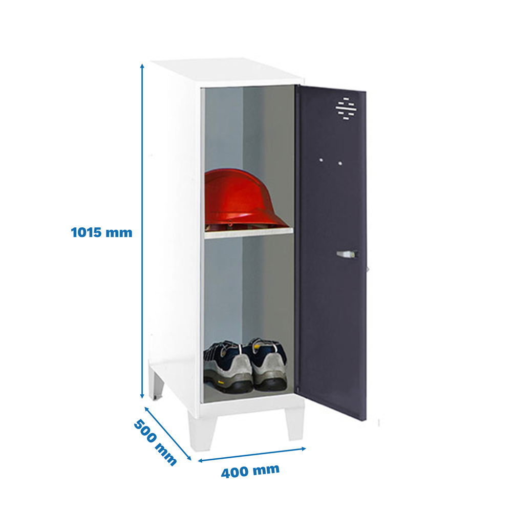Vestiaire métallique 1015x400x500 - Anthracite - SIMON RACK - 8425437122156