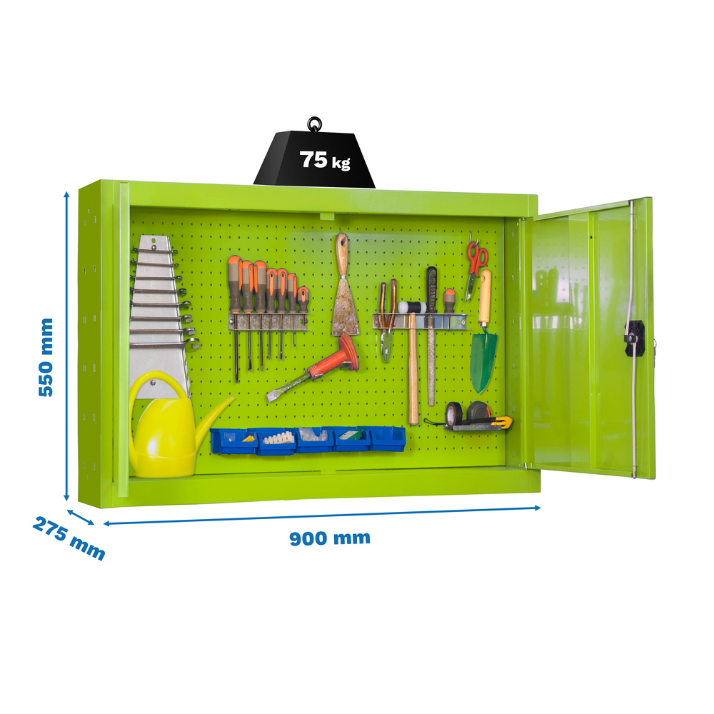 Armoire de rangement - 550x900x275 - Vert - SIMON RACK - 8425437122620
