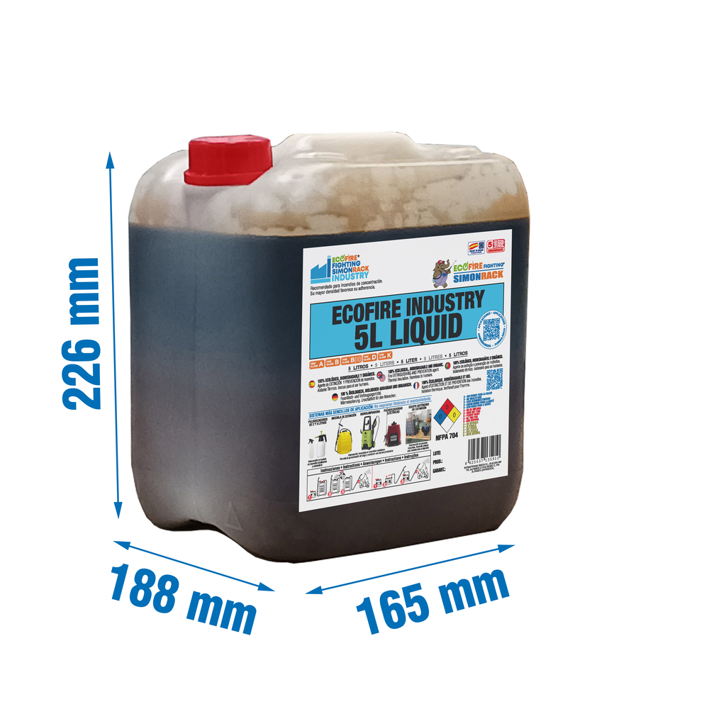 Extincteur anti incendie - SIMON RACK - 8425437135910