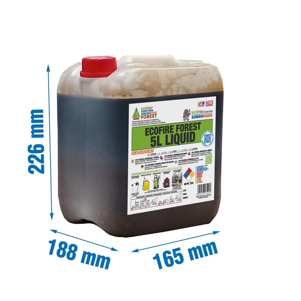 Extincteur anti incendie - SIMON RACK - 8425437135927