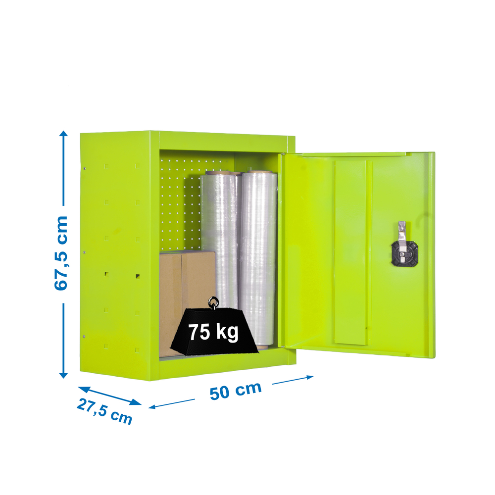 Armoire de rangement - 650x500x275 - Vert - SIMON RACK - 8435104941645
