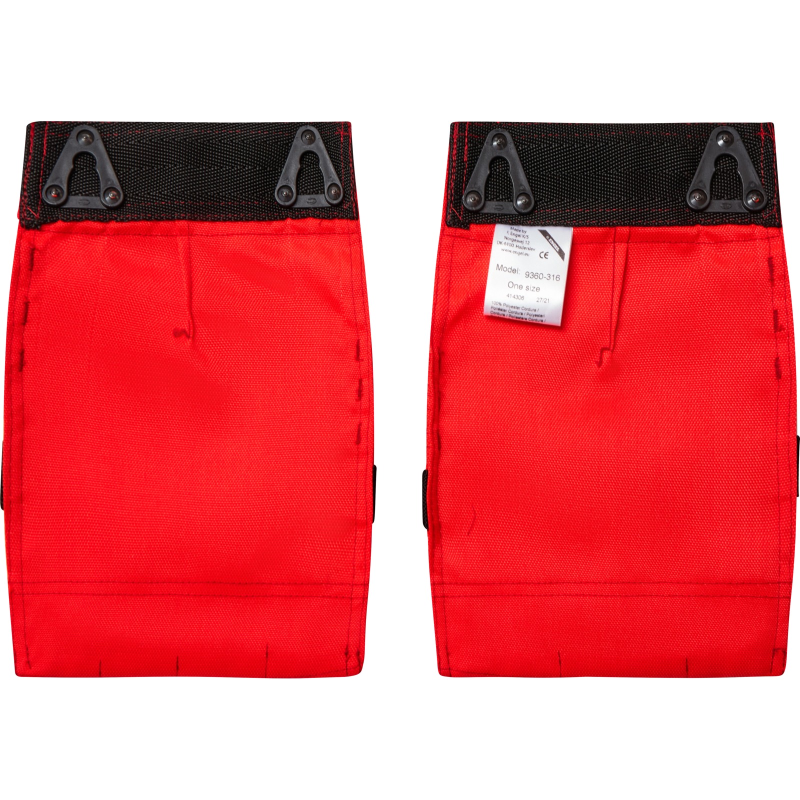 Poches pendantes rouge fluo ENGEL - 9360-316 47 