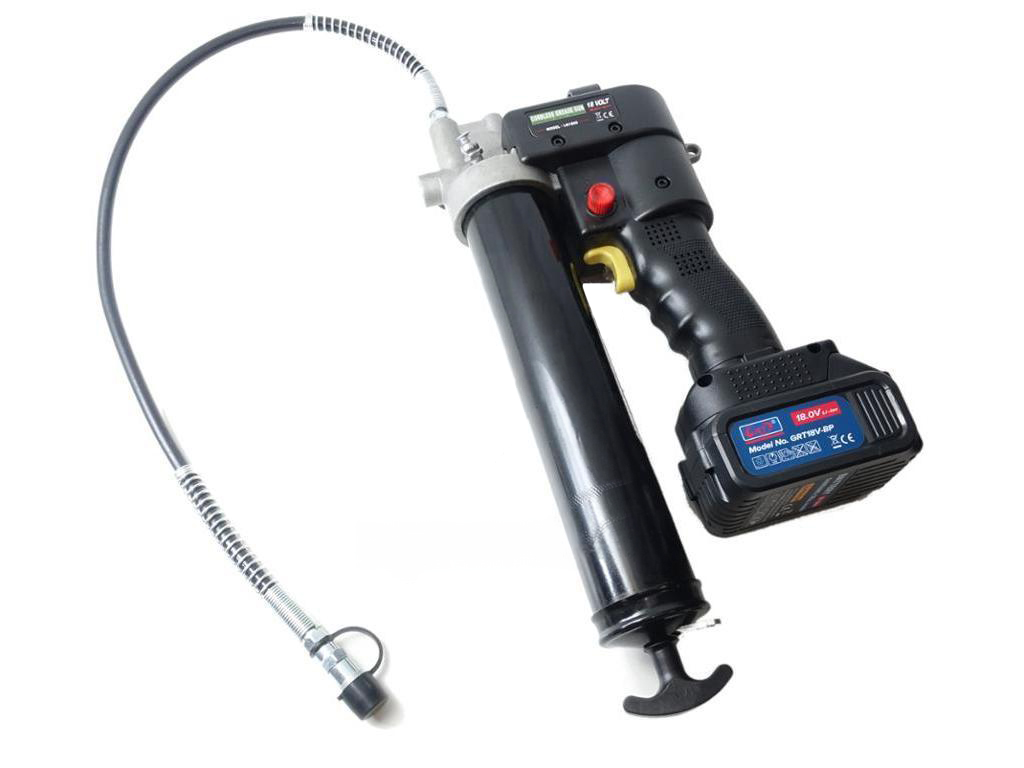 Pompe à graisse électrique 18V Li-ion (2 batteries) cartouche à visser et standard HYDROKIT - EAZPGE0008LITLH