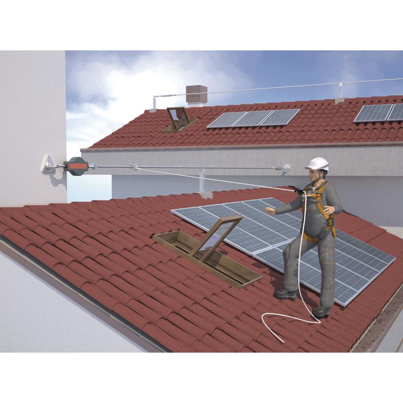 KIT ANTICHUTE 'ROOF': HAR12 + AN063/20 + AM002 + 1 SAC DE RANGEMENT XL/XXL - DELTA PLUS- ELARA170XX