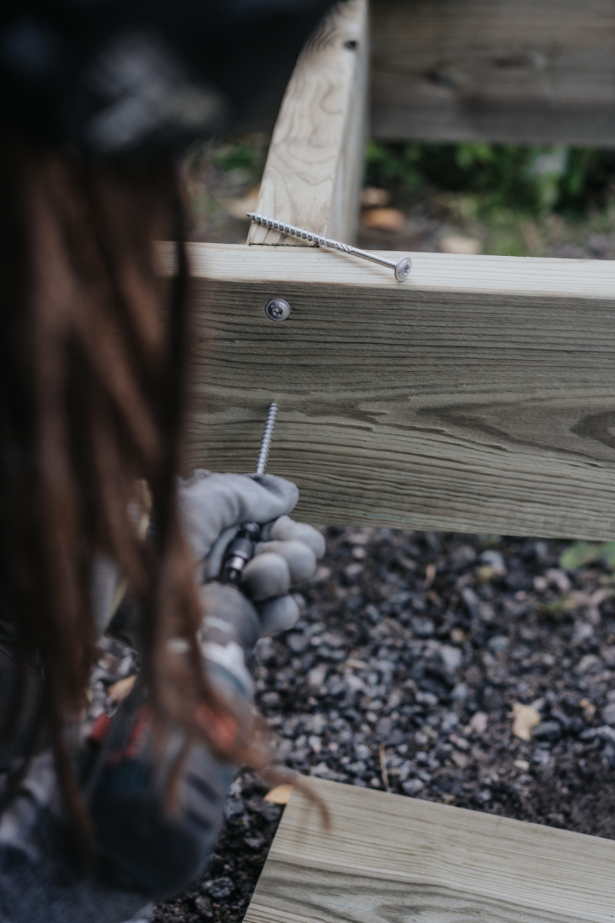 100 vis charpente - acier zingué - tête plate - Ø6x80mm - SCELL-IT - EX-55113209