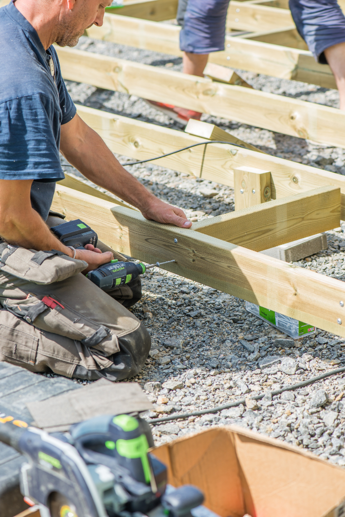 100 vis charpente - acier zingué - tête plate - Ø6x80mm - SCELL-IT - EX-55113209