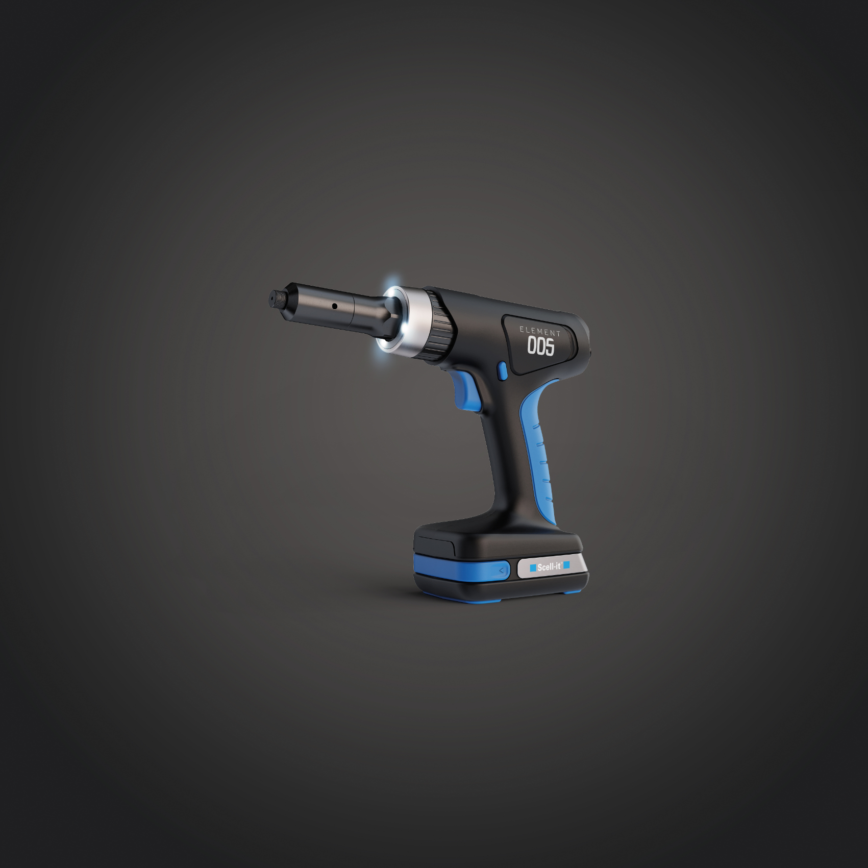 Riveteuse sur batterie pour rivet aveugle ø2,4 à 5,0mm SCELL-IT E-005-1XBAT