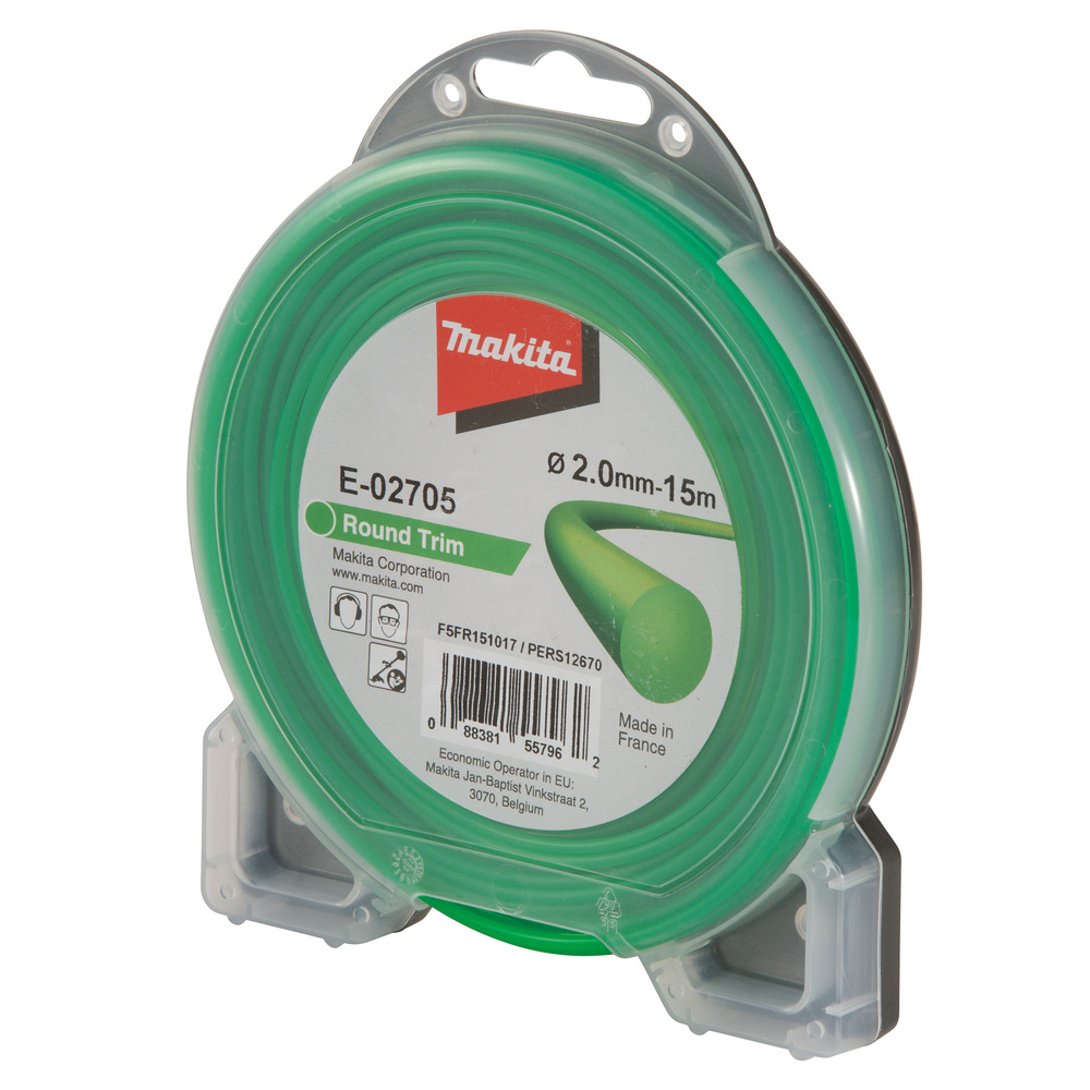 FIL ROND ROUND TRIM 2MM x 15M - MAKITA - E-02705