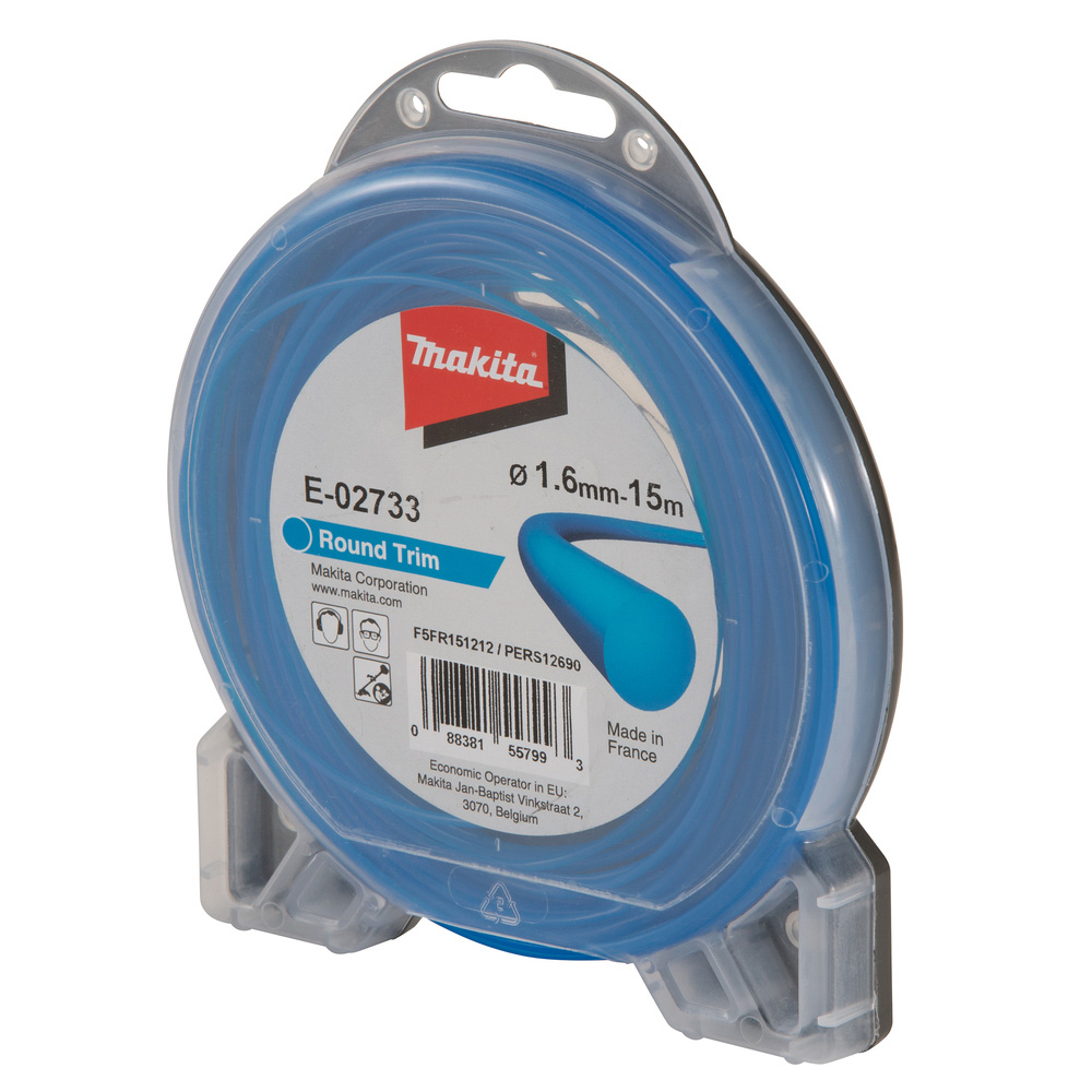 FIL ROND ROUND TRIM 1,6MM x 15M - MAKITA - E-02733