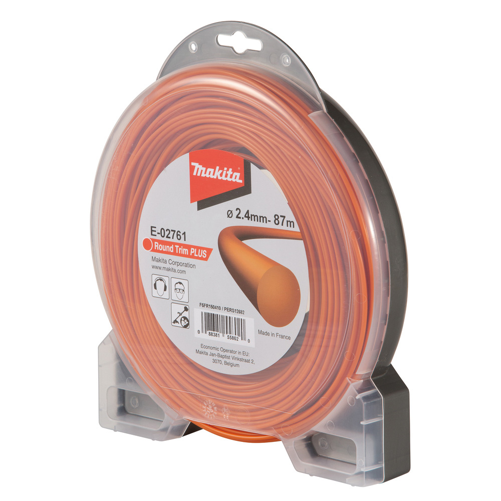 FIL ROND ROUND TRIM+ 2,4MM x 87M - MAKITA - E-02761