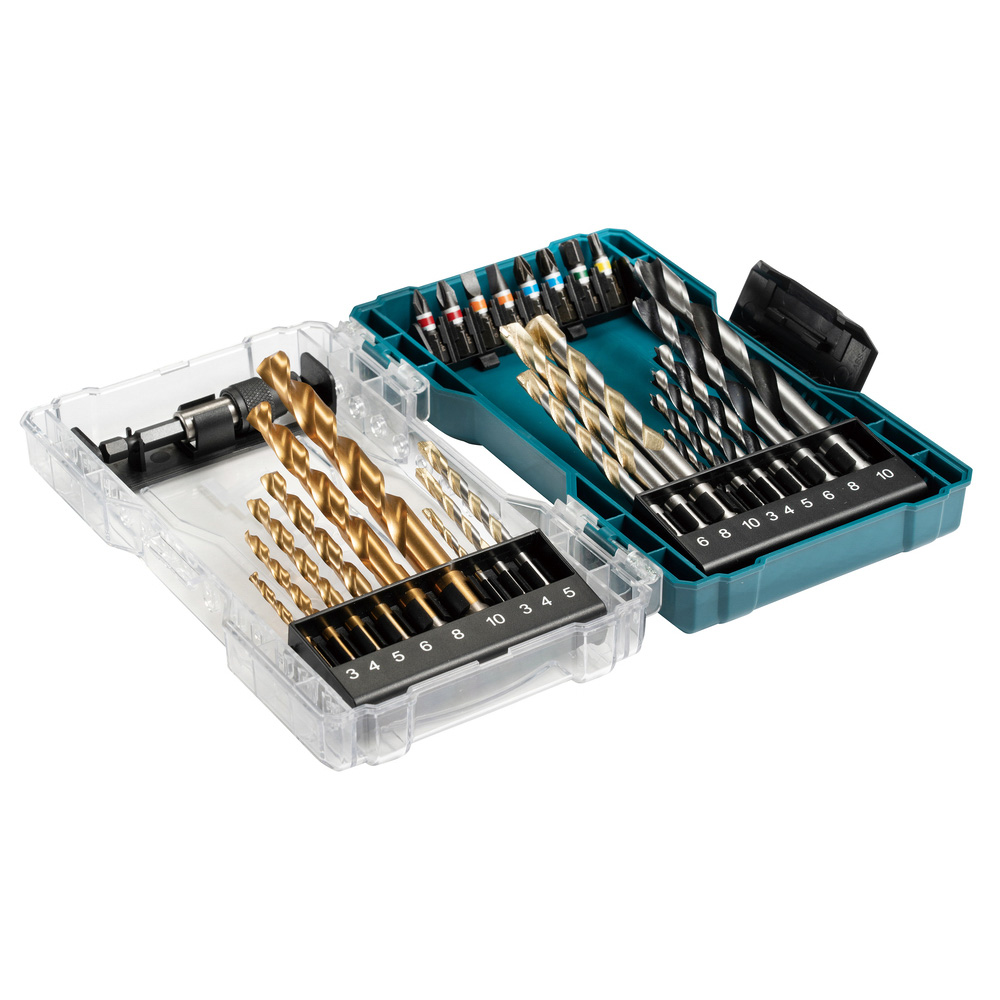 MASTER CARTON DE 10 x COFFRET PERÇAGE VISSAGE 27 P MAKITA - E0703210