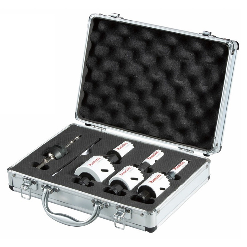 COFFRET SCIES CLOCHES EZYCHANGE BI-METAL 6 DIAM - MAKITA - E-12326