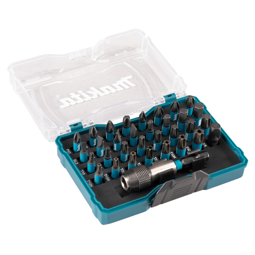 COFFRET CLEAR CASE IMPACT BLACK 32 PCS MAKITA - E22919