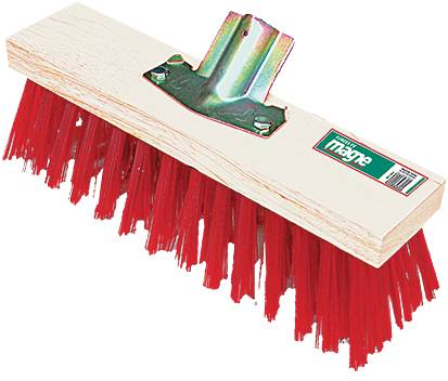 BALAI CANTONNIER NYLON ROUGE 40CM FORGES DE MAGNE - 401103