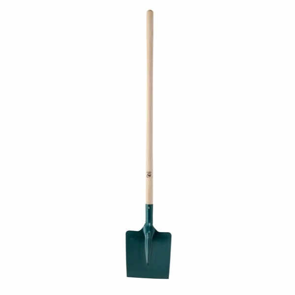 Pelle carrée tôle 25 cm manche bois TP certifié PEFC 100% 110 cm LEBORGNE- 006252