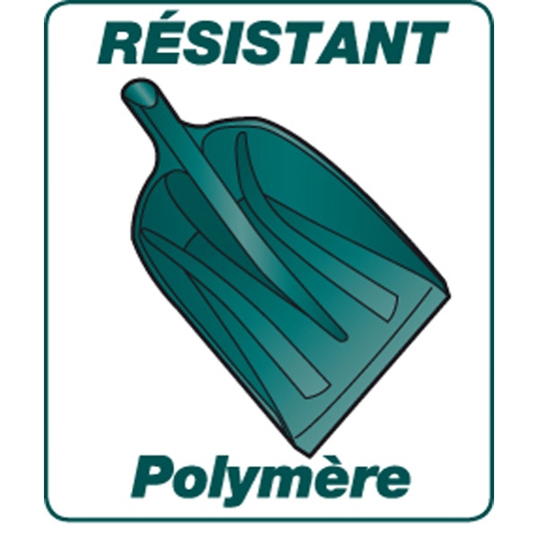 Pelle Vmax LEBORGNE polymère 1kg manche compositube droit - 034003