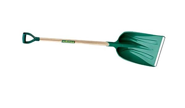 Pelle Vmax avec réglette aluminium manche bois poignée plastique LEBORGNE - 034052