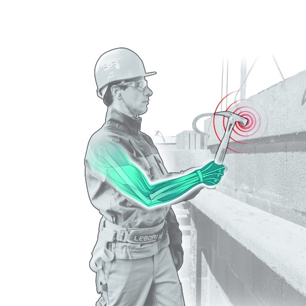 Marteau de coffreur Nanovib LEBORGNE - 100210