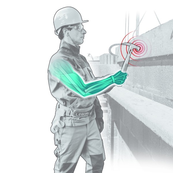 Marteau de Charpentier LEBORGNE 1 dent + ergot Nanovib®-100220