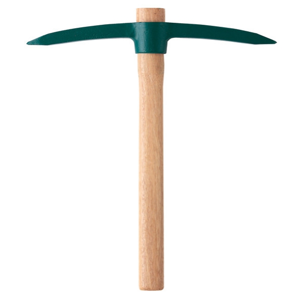 Martelette 2 pics (720g) manche bois certifié PEFC 100% (370 mm) LEBORGNE- 113071