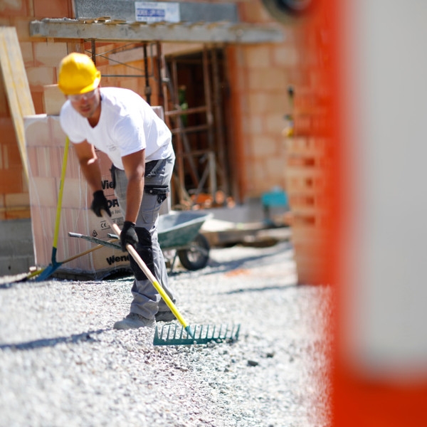 RATEAU LEBORGNE BATIPRO 14 DENTS DROITES SANS MANCHE - 376100