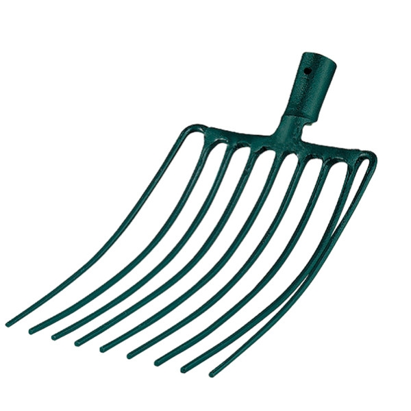 Fourche à cailloux 9 dents manche bois LEBORGNE - 424351