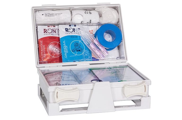 COFFRET DE SECOURS FARMOR 2/4 PERSONNES EN ABS -FAR 1010 AP