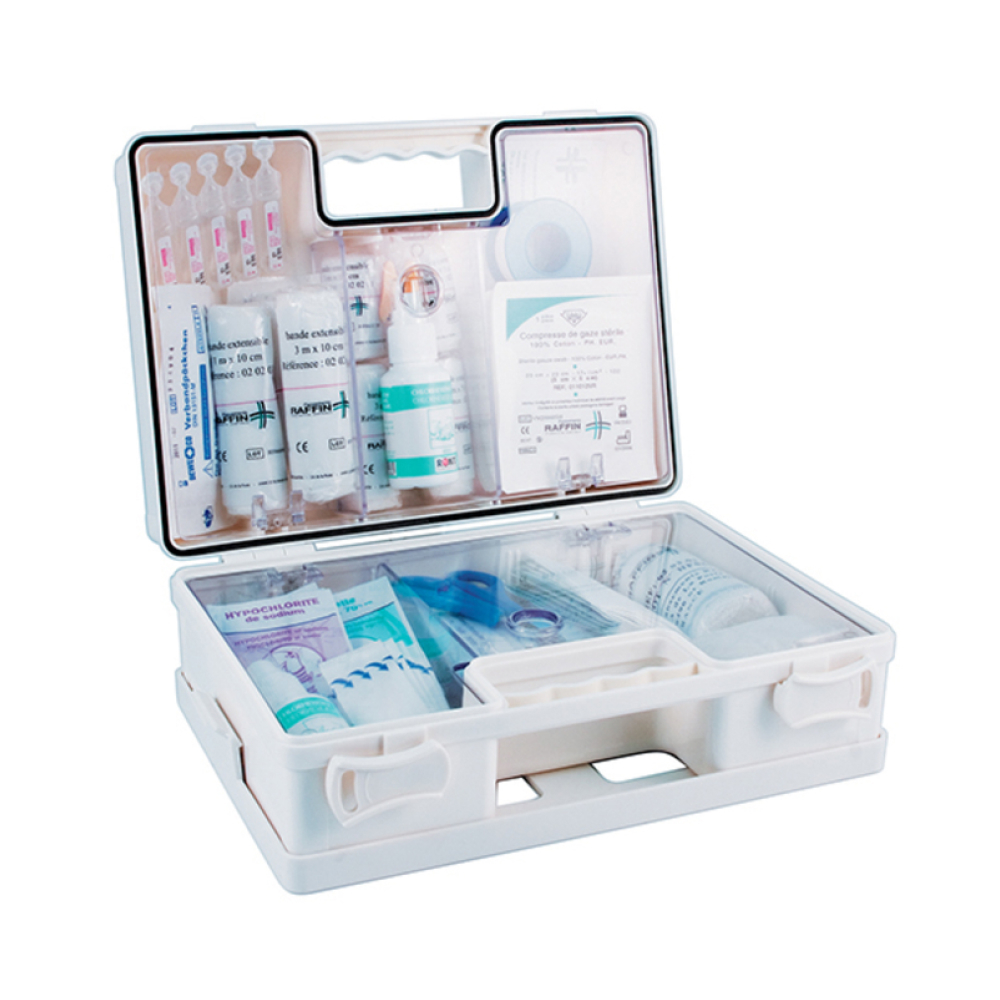 COFFRET DE SECOURS FARMOR 10/12 PERSONNES EN ABS - FAR 1030 AP
