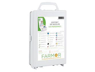 COFFRET DE SECOURS FARMOR 4/6 PERSONNES -FAR 2030 PP