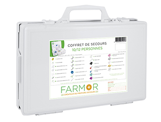 Coffret de secours 10/12 personnes FARMOR -FAR 2050 PP