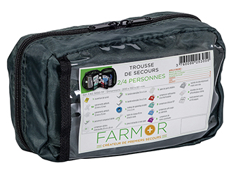 Trousse de secours FARMOR 2/4 personnes-FAS 3050 TP