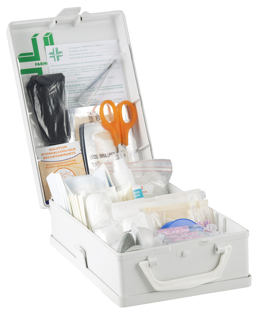 COFFRET DE SECOURS FARMOR SOUDEUR 8/10 PERSONNES