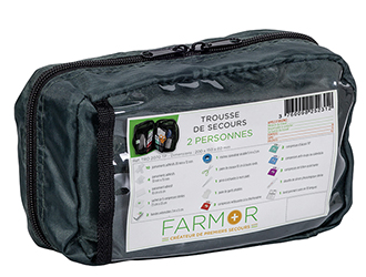 Trousse de secours multirisques FARMOR 2 personnes - TRO 2070 TP