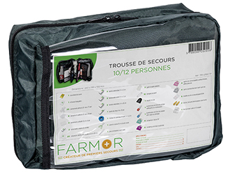 Trousse de secours 10/12 personnes FARMOR -TRO 2550 TP