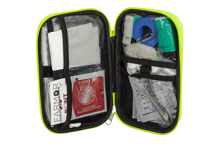 TROUSSE DE SECOURS JAUNE FLUO S S T FARMOR -TRO 8130 FLJ