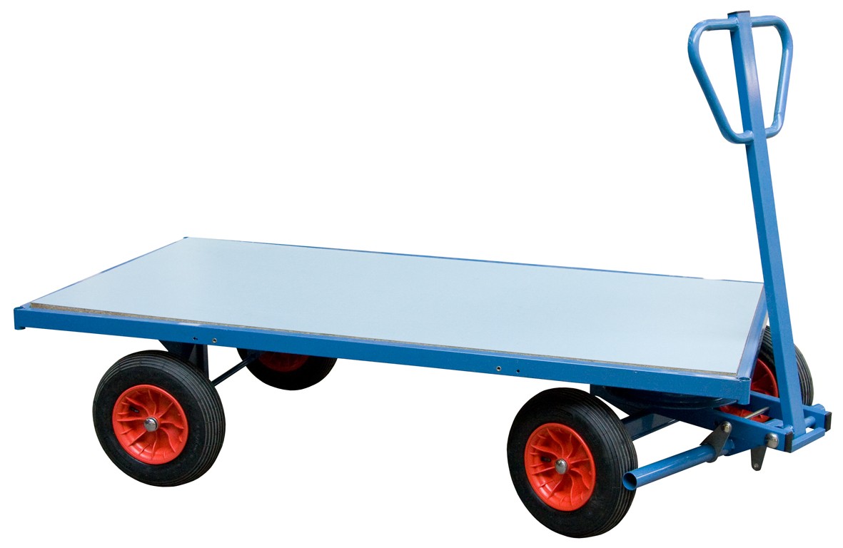 Chariot 1000 kg 2000 x 1000 mm pivotant plateau nu FIMM - 800007117