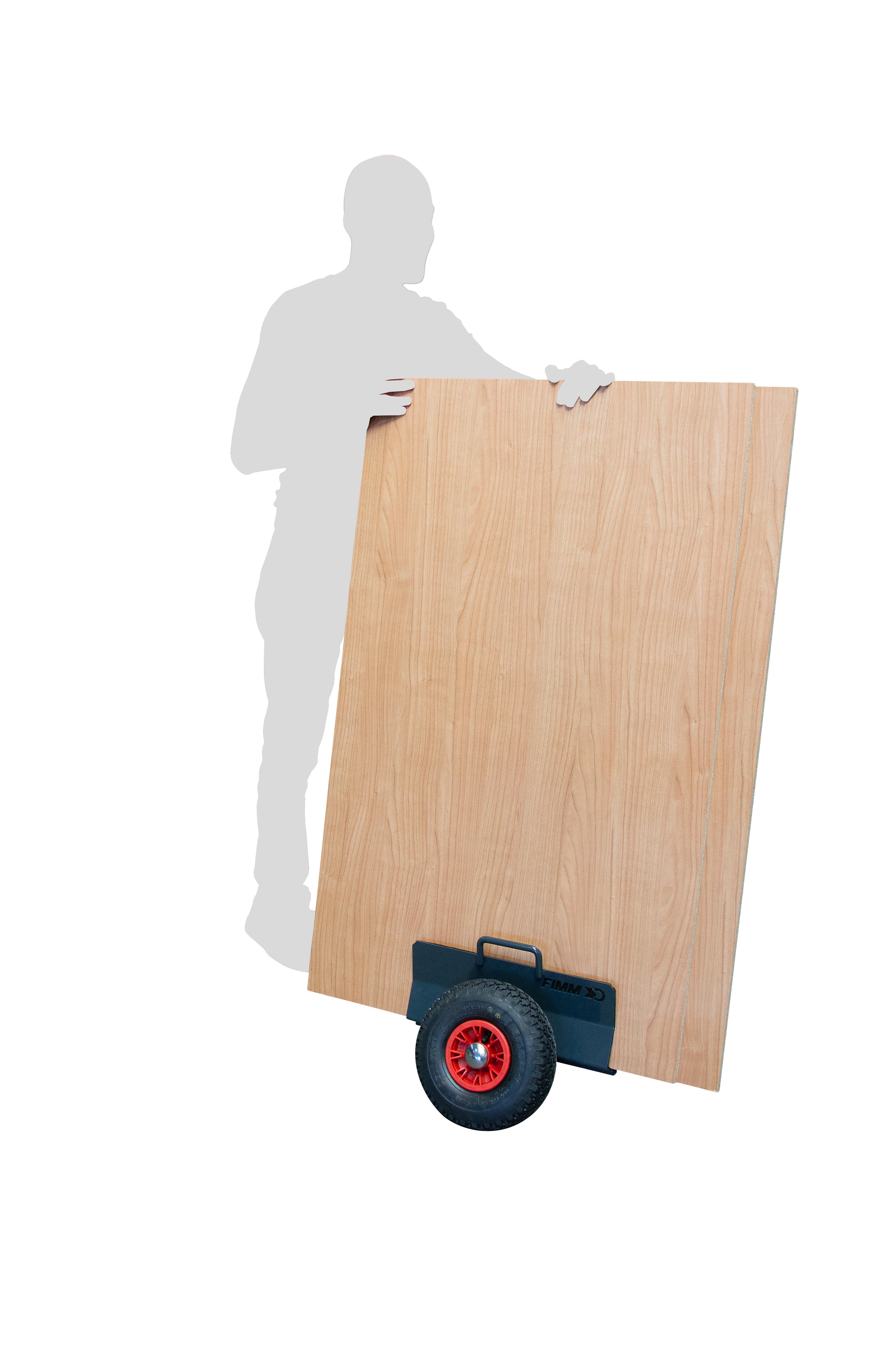 Chariot porte-panneaux 250 kg roues pneumatiques FIMM - 800007587