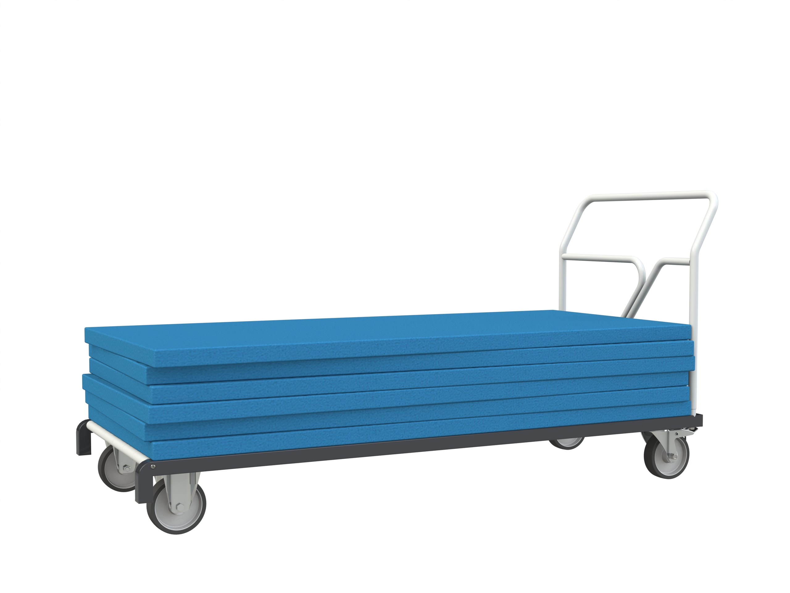 Chariot porte table empilable rectangulaire 1800 x 800 mm FIMM - 800007628