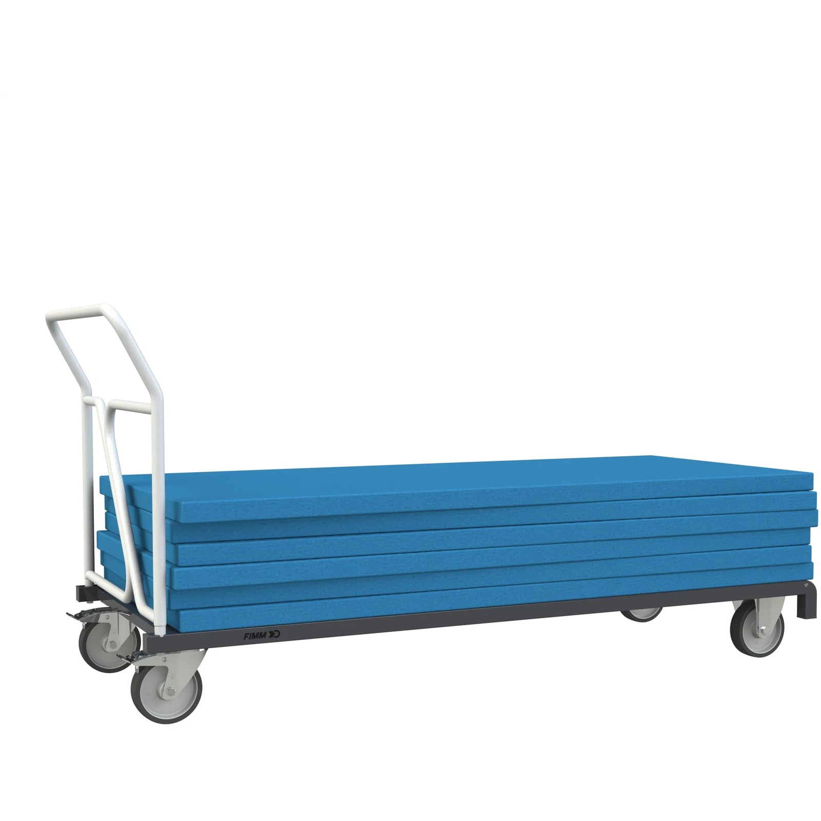 Chariot porte table empilable rectangulaire 1800 x 800 mm FIMM - 800007628