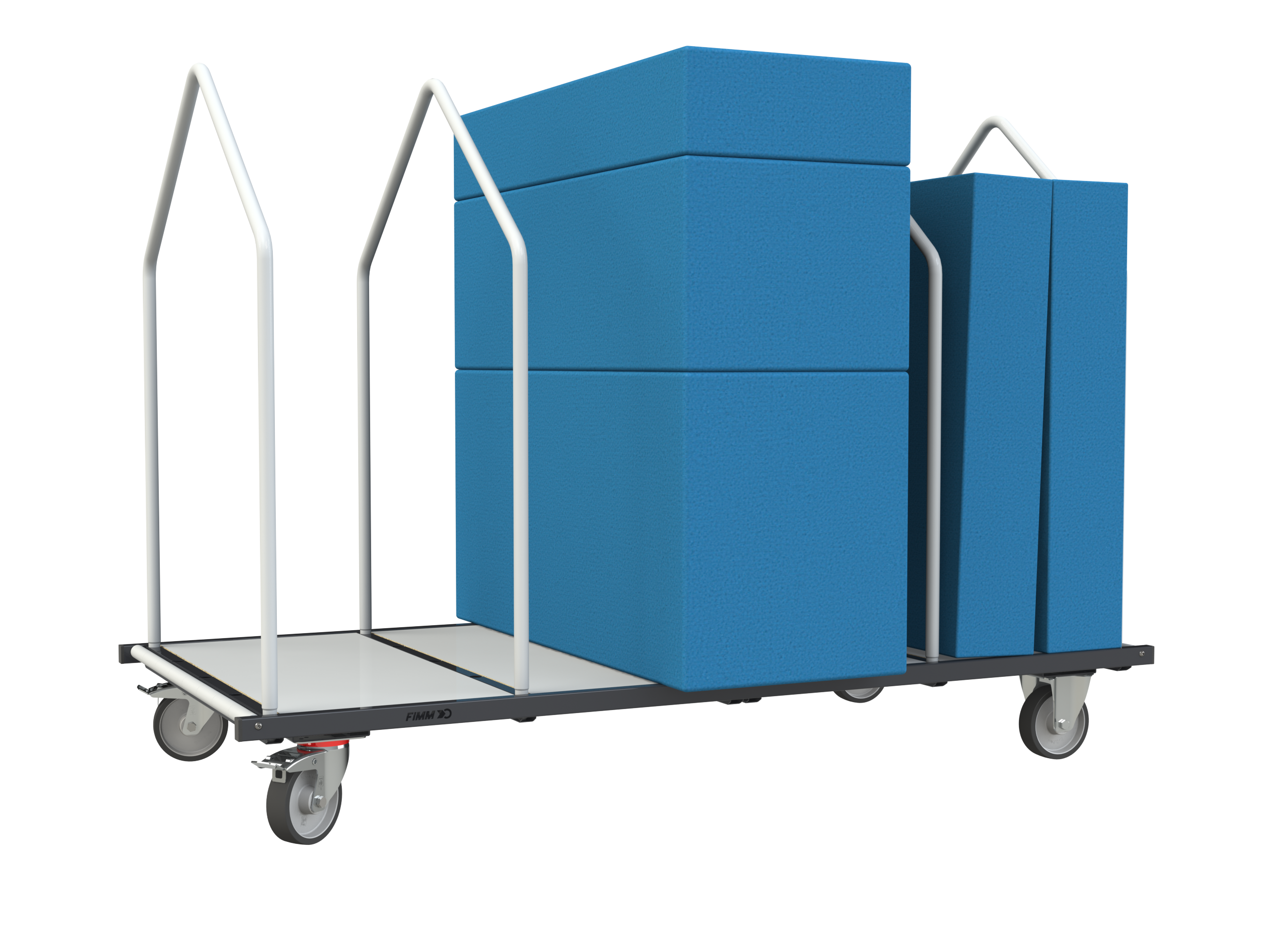 Chariot porte matelas 4 ridelles FIMM - 800007640