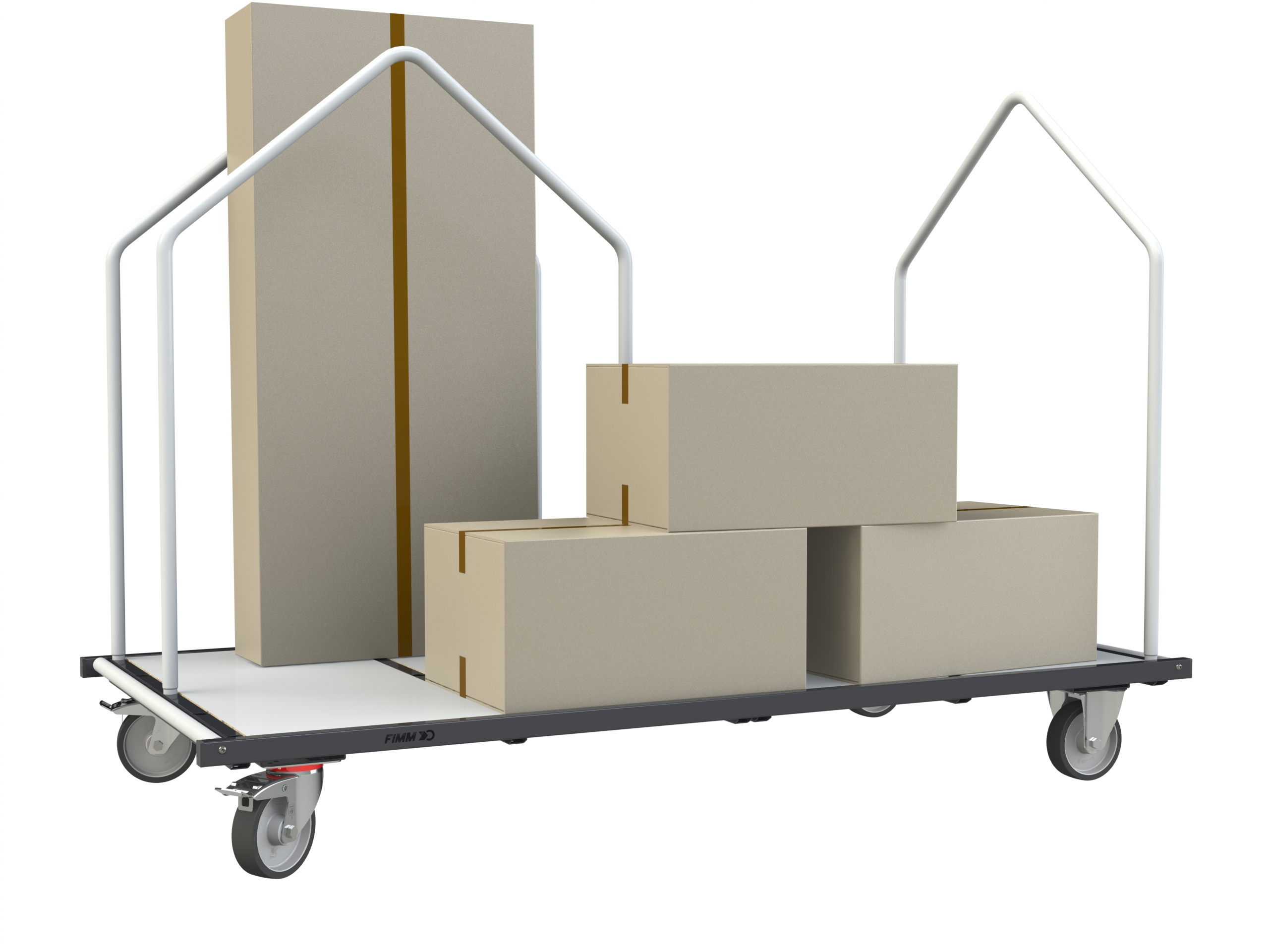 Chariot porte matelas 4 ridelles FIMM - 800007640