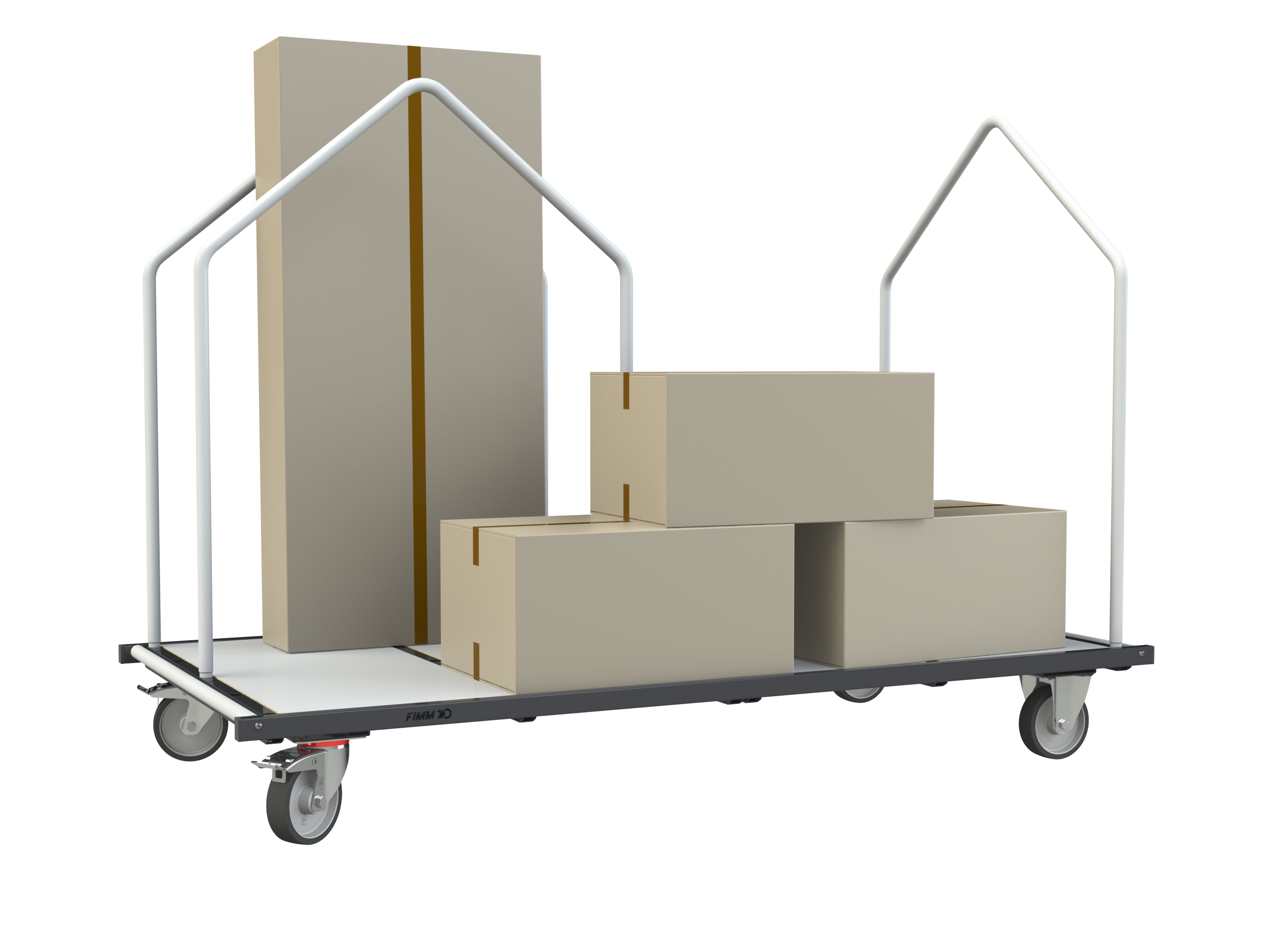 Chariot porte matelas 4 ridelles FIMM - 800007640