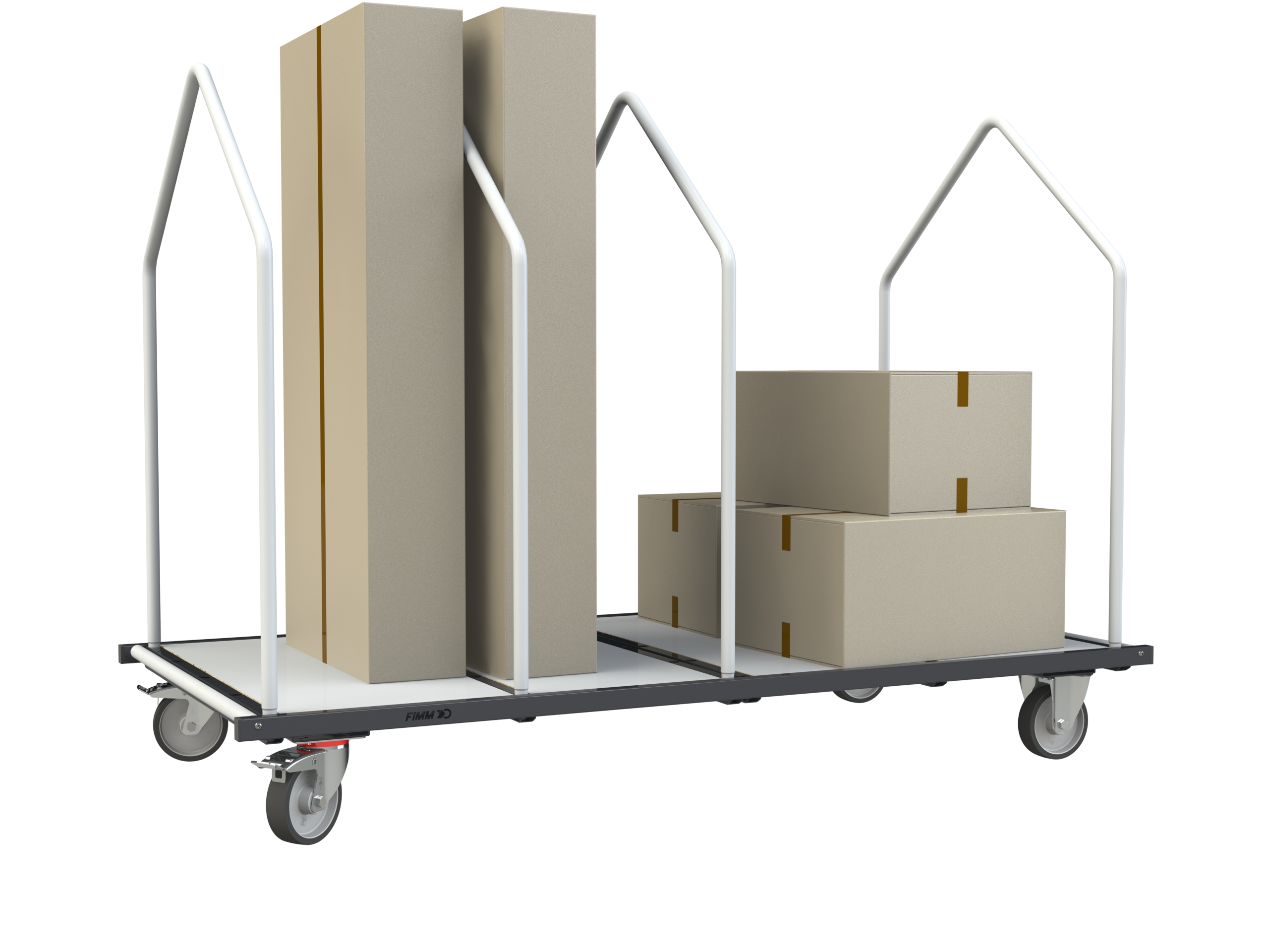 Chariot porte matelas 4 ridelles FIMM - 800007640