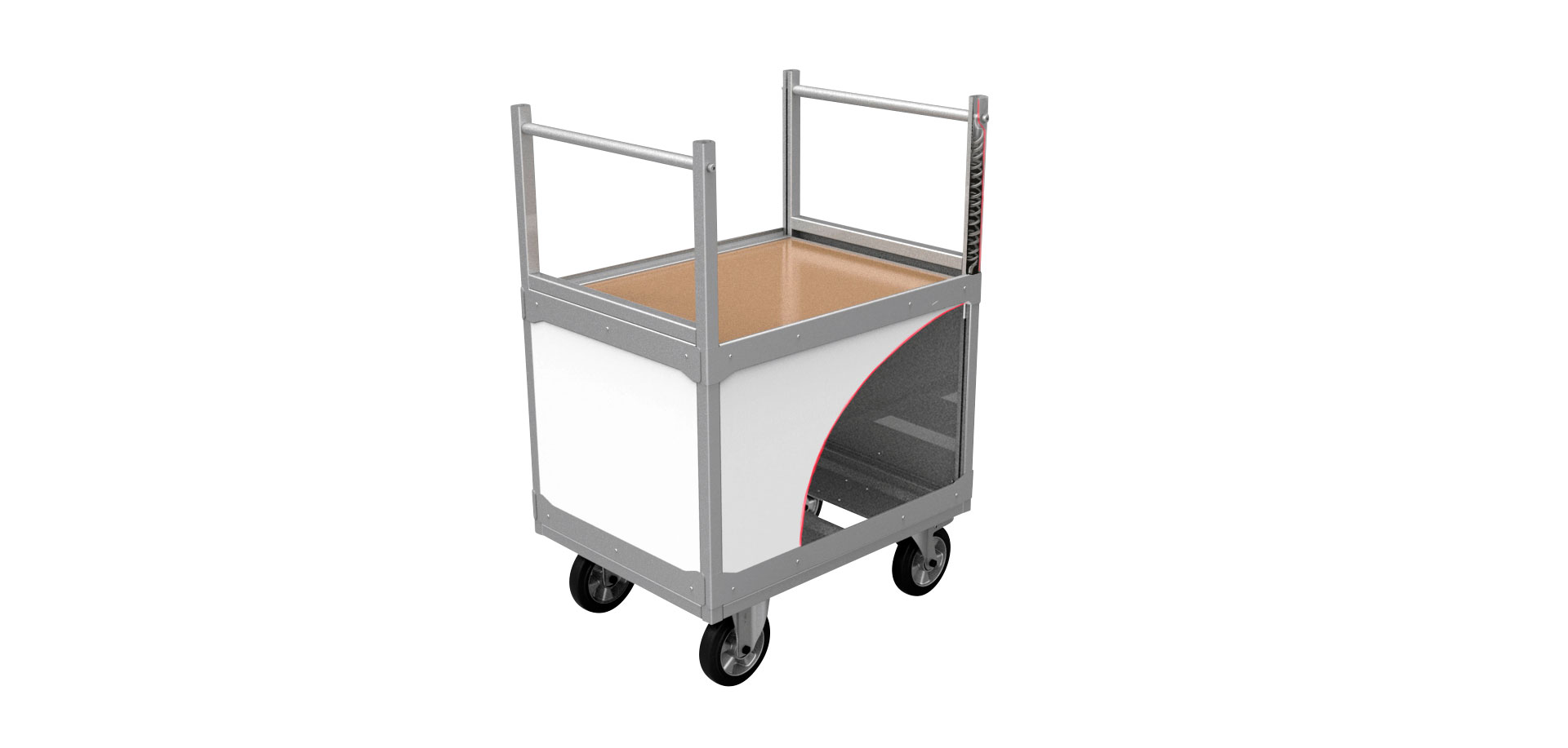 Chariot niveau constant 100 kg 800 x 600 mm FIMM - 800009372