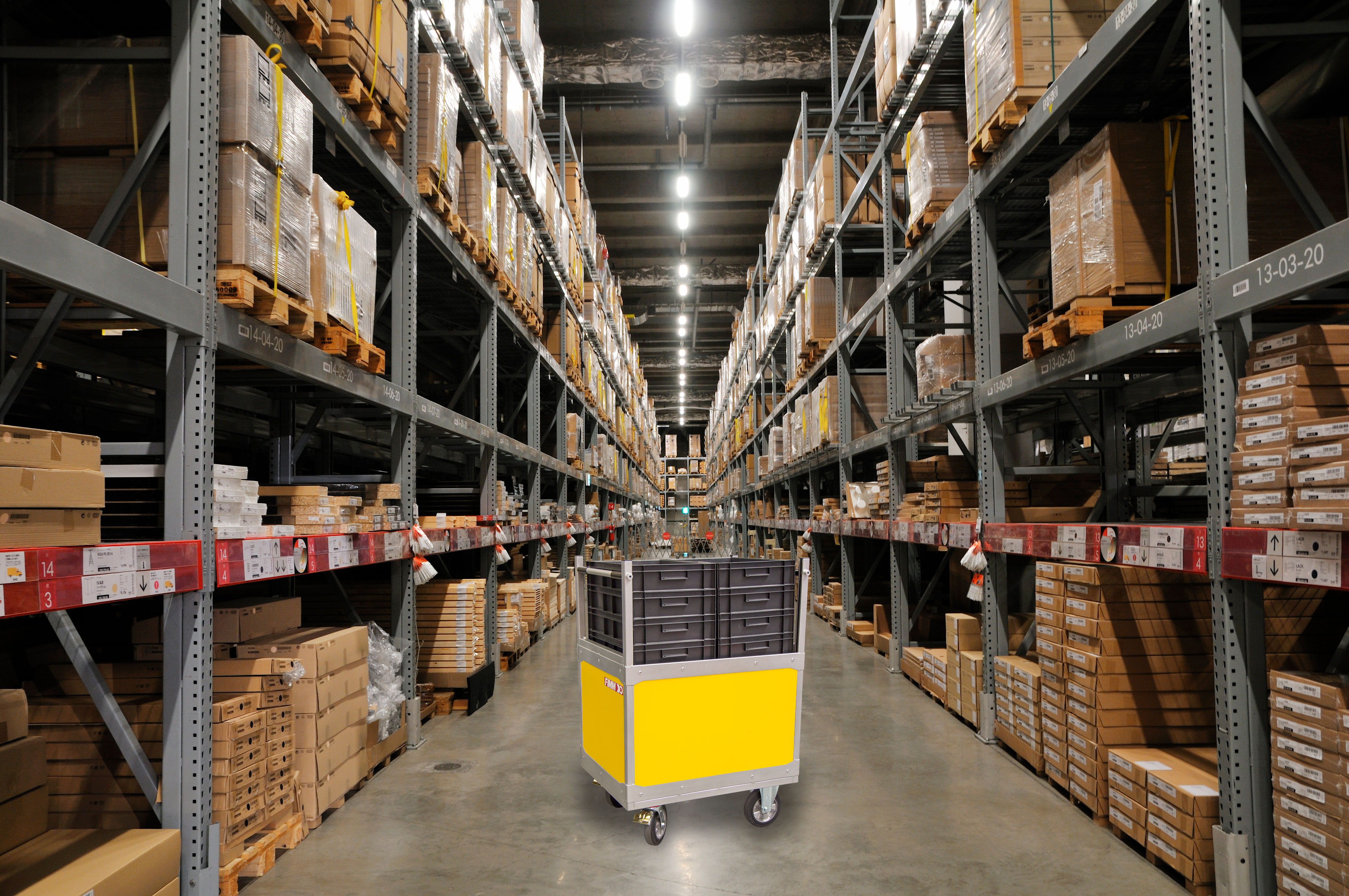 Chariot niveau constant 100 kg 800 x 600 mm FIMM - 800009372