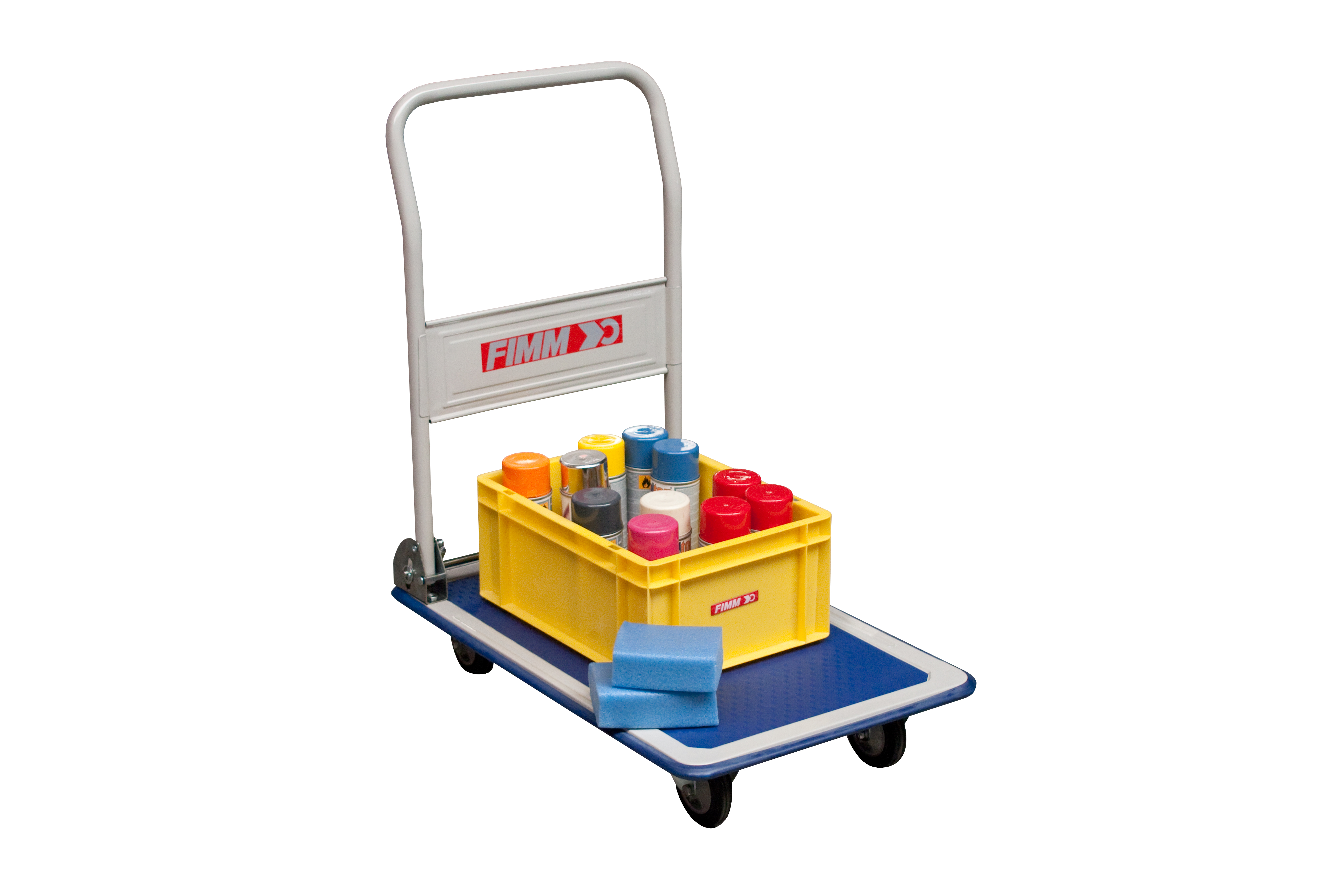 Chariot 150 kg 730 x 470 mm dossier repliable FIMM - 805000085