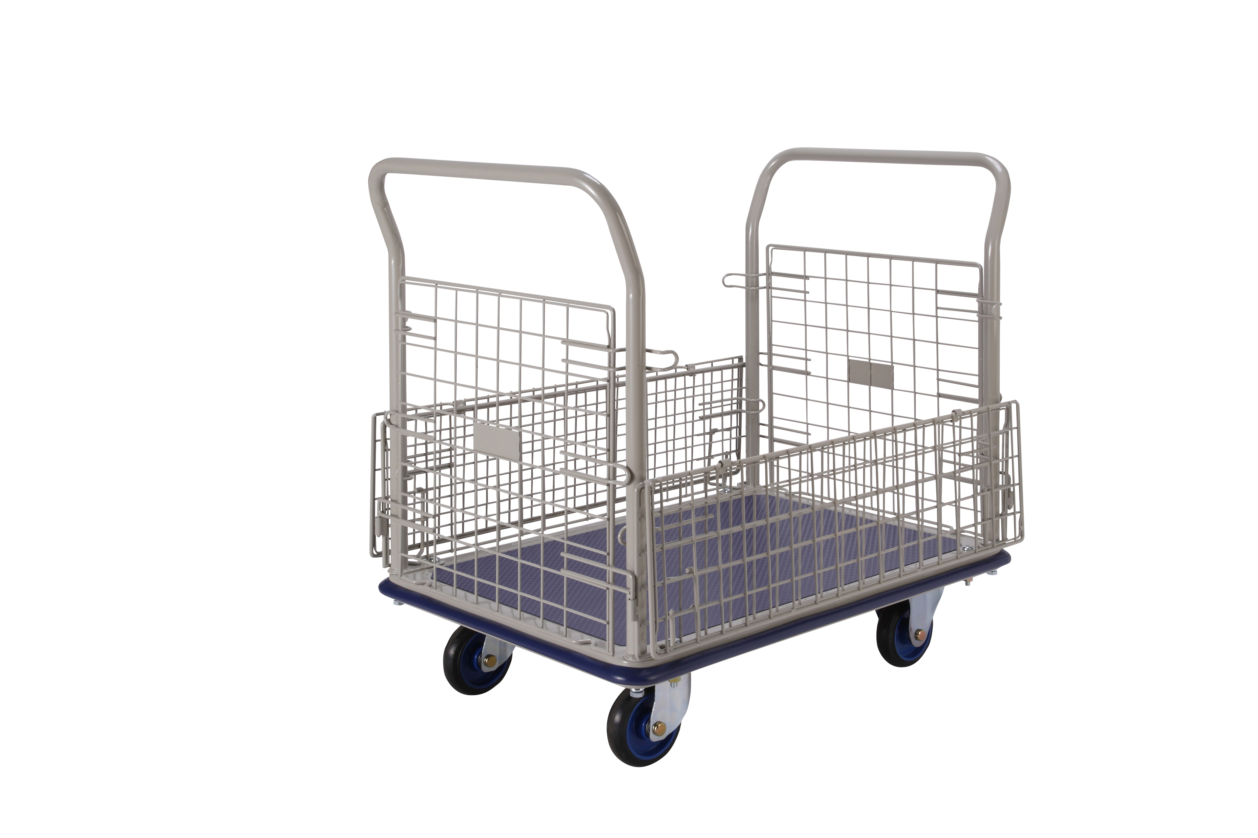 Chariot à dossiers et ridelles grillagés 400 kg FIMM - 805007285