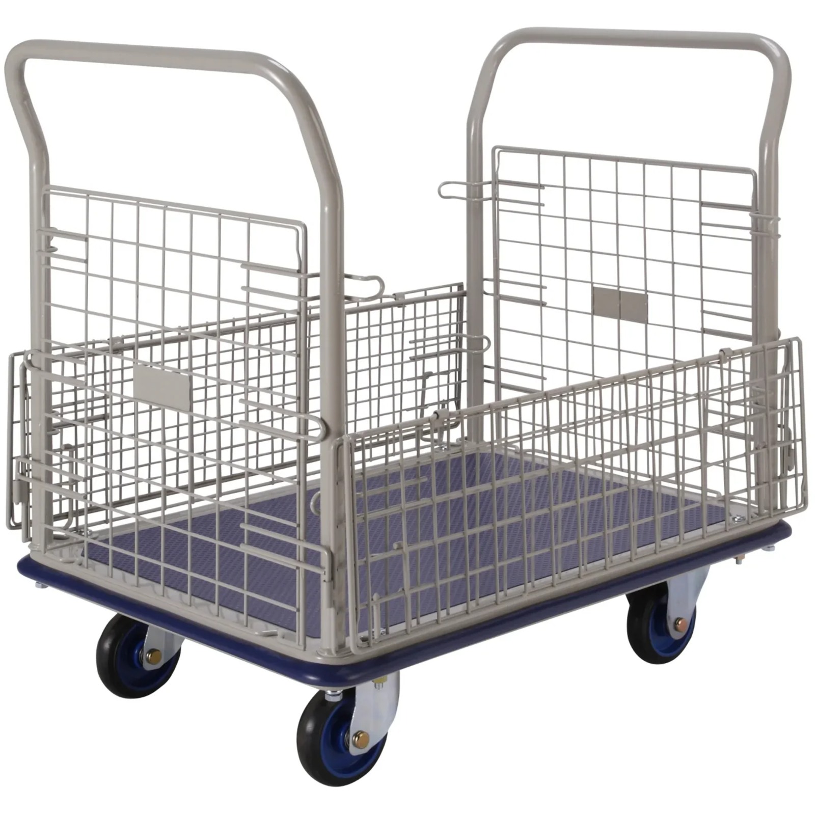 Chariot à dossiers et ridelles grillagés 400 kg FIMM - 805007285