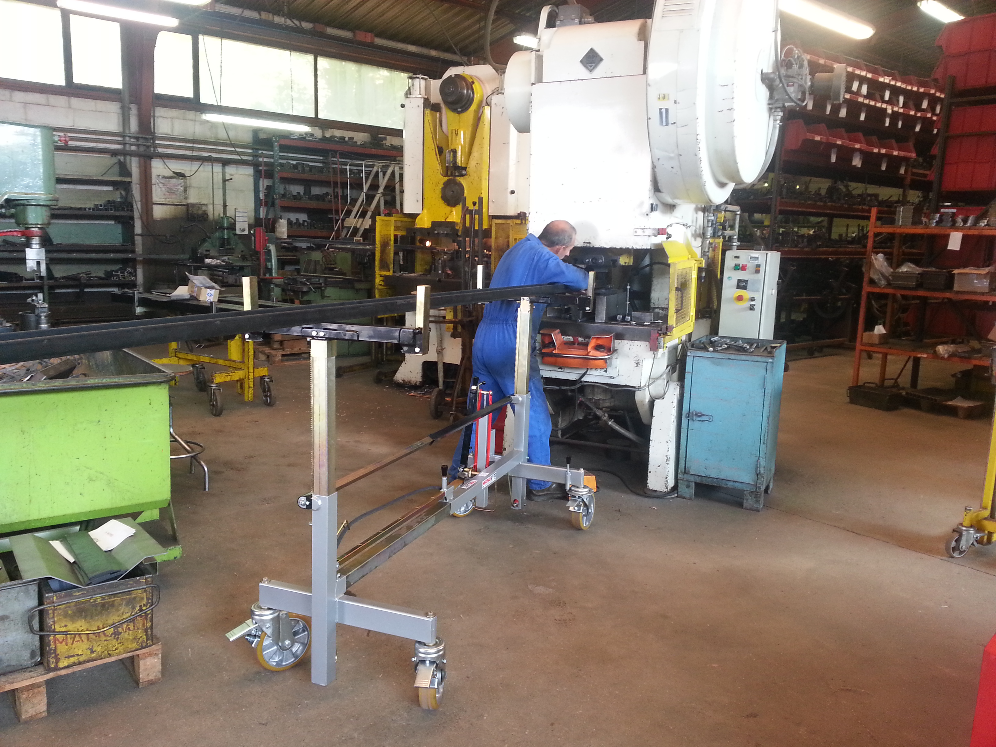 Chariot à géométrie variable transfert de charges 1000 kg FIMM - 805009586